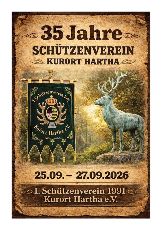 35 Jahre Schützenverein KO Hartha