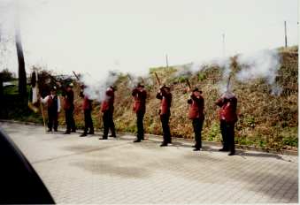 Vorderladerschieen - Salut